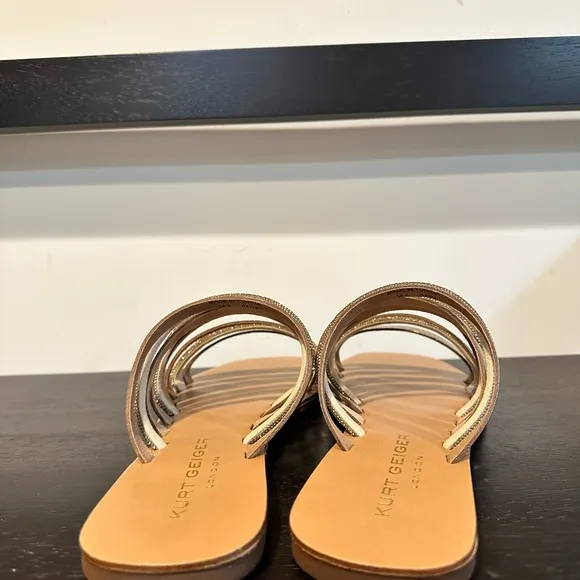 Kurt Geiger Daisy Flat Sandals Size 8