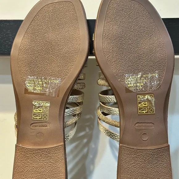 Kurt Geiger Daisy Flat Sandals Size 8