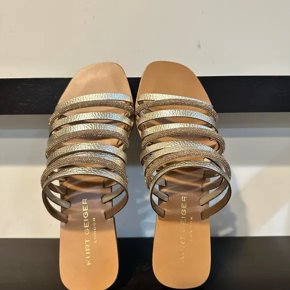 Kurt Geiger Daisy Flat Sandals Size 8