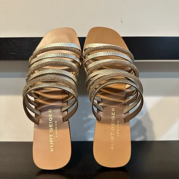 Kurt Geiger Daisy Flat Sandals Size 8
