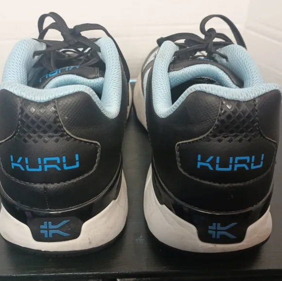 Kuru Quantum 2 Sneakers Misty Blue Women's 9 Wide Chunky Mesh Running