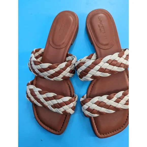 Lafayette 148 New York Aspen sandal hand made in Italy‎ NEW MSRP $598