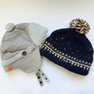 Lambs wool, faux shearling Hat bundle UNISEX