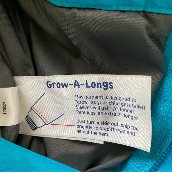 Lands’ End Unisex Squall Waterproof Snow Pants 10