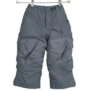 Land's End Winter Ski Squall Snow Pants Waterproof Insulated Gray Size 3T