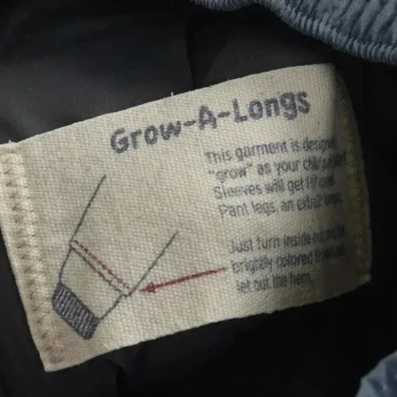 Land's End Winter Ski Squall Snow Pants Waterproof Insulated Gray Size 3T