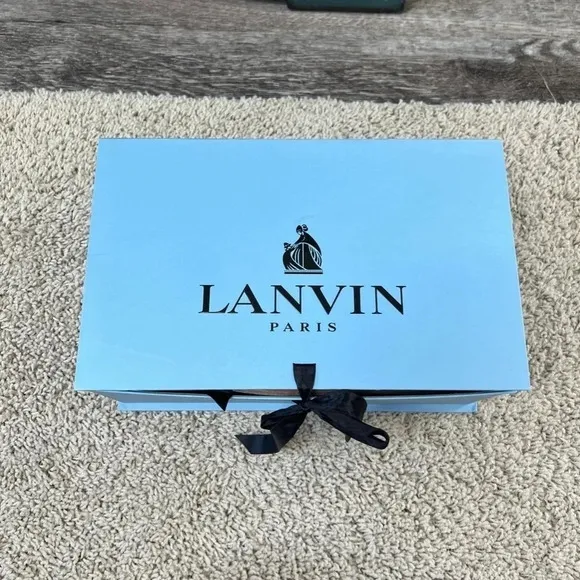 LANVIN Flat Sandals with Studs and Strass 8