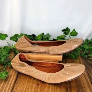 Lanvin. Paris. Leather Ballet Flats. Size 7. EUC
