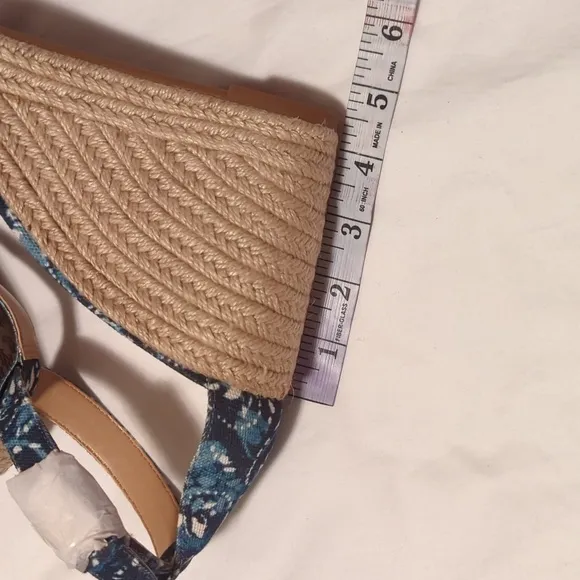 Lauren Ralph Lauren Hale Womens Logo Platform Espadrilles Wedge Sandals Size 11B