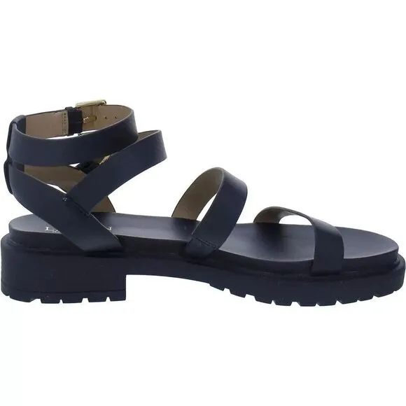 Lauren Ralph Lauren Women's Sandals Kayleen Ankle-Strap Platform Flat Sandals 6M