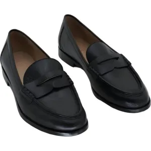 Lauren Ralph Lauren Wynnie Black Loafer Flats Shoes 9M
