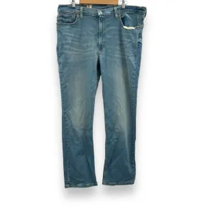 Levi's 514 Straight Light Wash Mid‎ Rise Regular Fit Jeans Sz 40 x 32 NEW