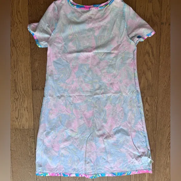 Lilly Pulitzer Cody Dress SZ S Blue Ibiza Gimme The Juice
