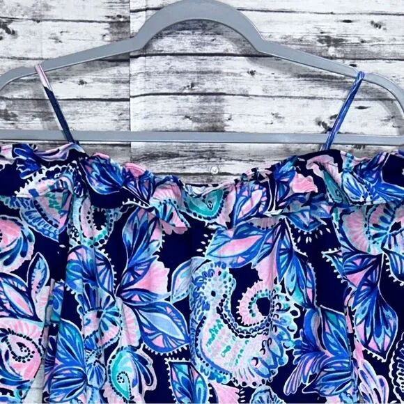 Lilly Pulitzer Margaret Romper Holy Flockamolie