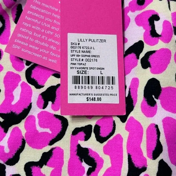 Lilly Pulitzer UPF 50  Sophie Dress My Favorite Spot Engineered