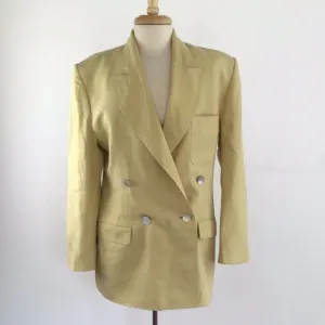 Linda Allard for Ellen Tracy Vintage 100% linen. Fully lined. Size 8.