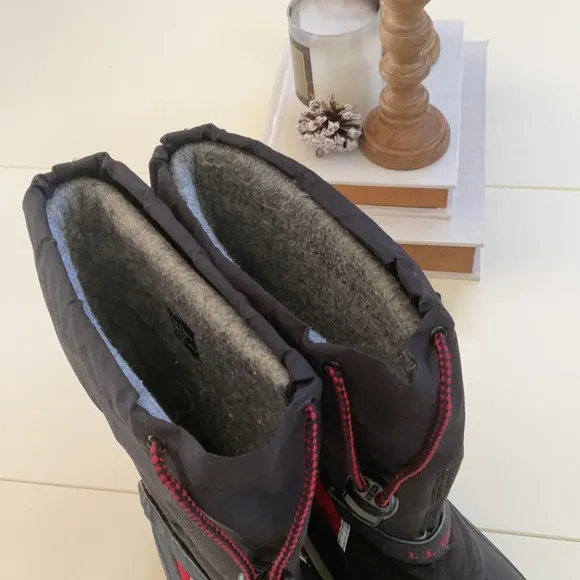 LL BEAN WINTER BOOTS SIZE 7 Y