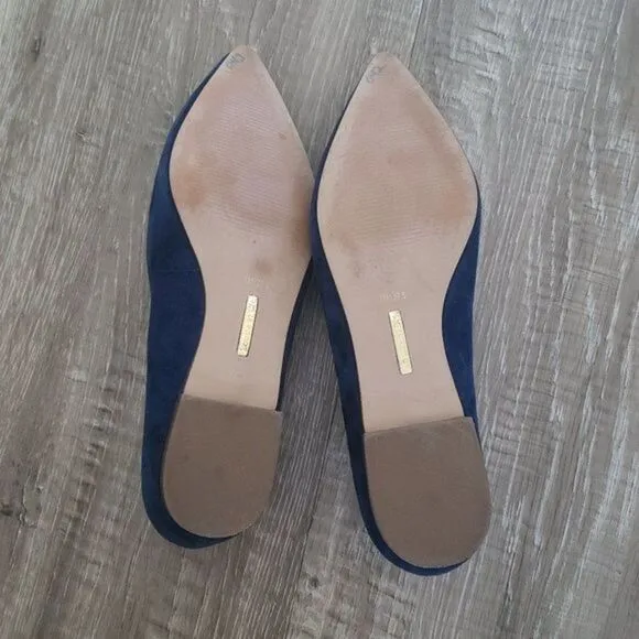 Louise et Cie 'Lo Alwick' Suede‎ Flats with Rhinestones &amp; Studs