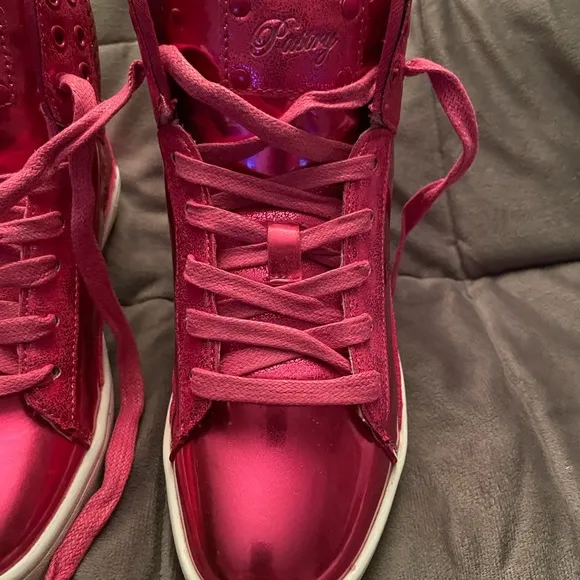 Love pastry girls high top sneakers