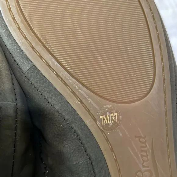 Lucky Brand green ballet flats