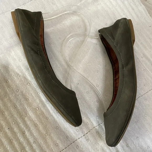 Lucky Brand green ballet flats