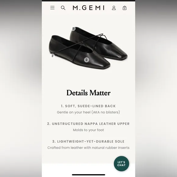 M. Gemi Ballet Flats