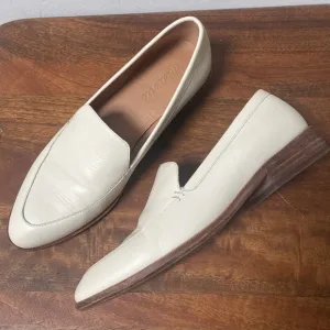 Madewell Cream Loafers Flats Elegant Pointed Toe