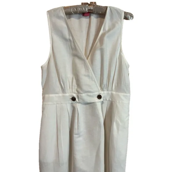 Madewell White Linen Dress