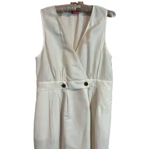 Madewell White Linen Dress