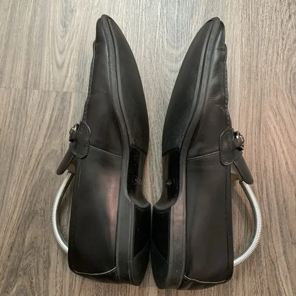 Magnanni Penny Loafers Horsebit Size 13 M Black Leather Dress Shoes 19958