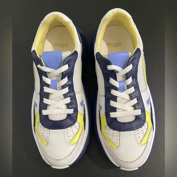 Maje Faster W20 Urban Sneakers Chunky Platform Trainers