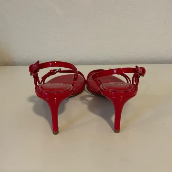 Mango Women's Red Strappy Sandals