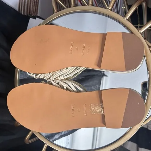Mansur Gavriel Mignon Strappy Slide Sandals NEW
