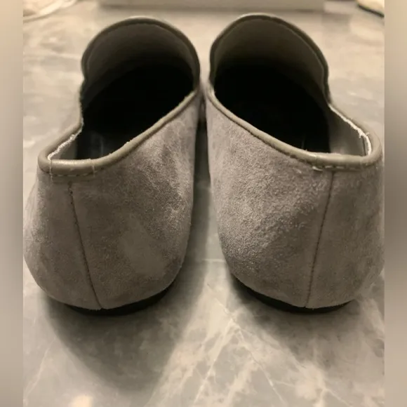 Mara &amp; Mine Gray Skeleton Loafers