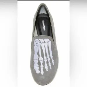 Mara &amp; Mine Gray Skeleton Loafers