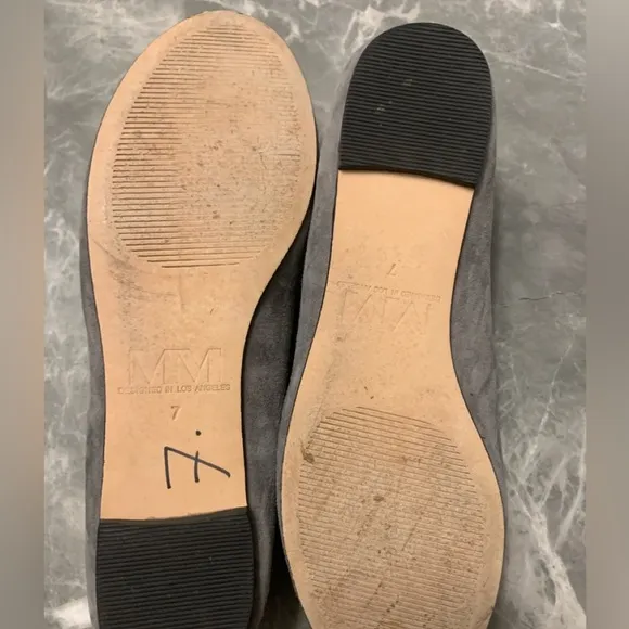 Mara &amp; Mine Gray Skeleton Loafers