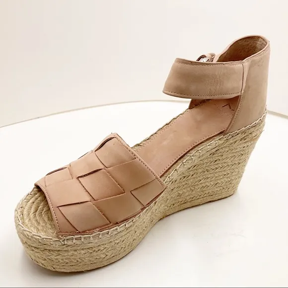 🆕{Marc Fisher} Adalla Basketweave Espadrilles