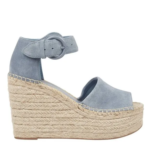 Marc Fisher espadrilles &quot;alida&quot; Blue NEW sz 10