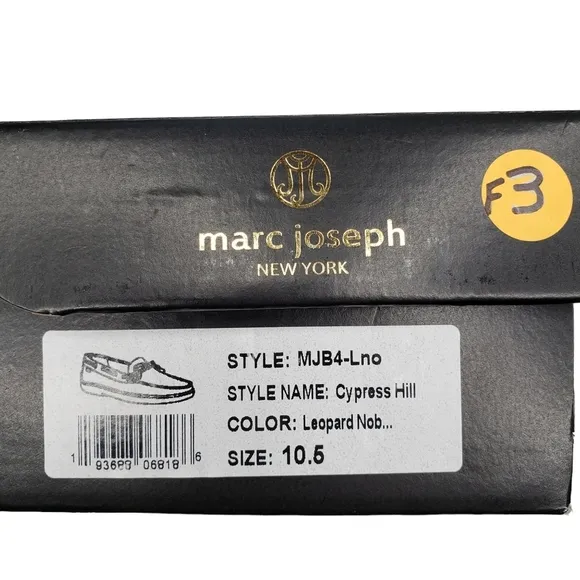 Marc Joseph | NIB Cypress Hill Leopard Nobuck Leather Chic Loafers Girl's 10.5