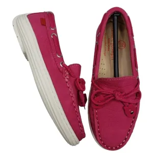 Marc Joseph | NIB Cypress Hill Pink Nobuck Leather Classic Loafers Girl's 10.5