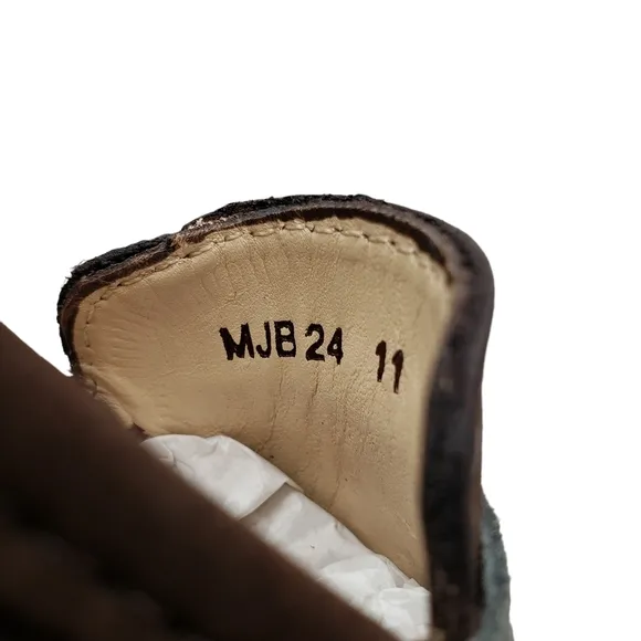 Marc Joseph | NIB Dumbo Brown Nobuck Preppy Classic Leather Loafers Boy's 11