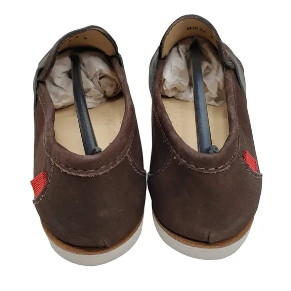 Marc Joseph | NIB Dumbo Brown Nobuck Preppy Classic Leather Loafers Boy's 3