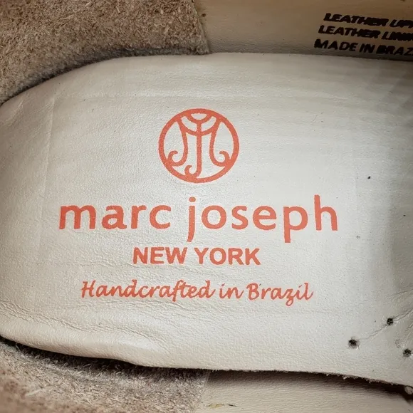 Marc Joseph | NIB Dumbo Brown Nobuck Preppy Classic Leather Loafers Boy's 3