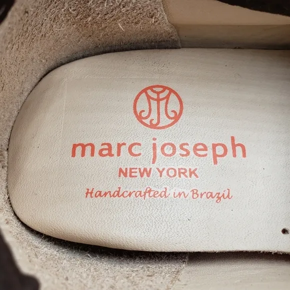 Marc Joseph | NIB Dumbo Brown Nobuck Preppy Classic Leather Loafers Boy's 5.5