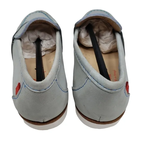 Marc Joseph | NIB Dumbo Light Grey Nobuck Classic Preppy Leather Loafers 11.5