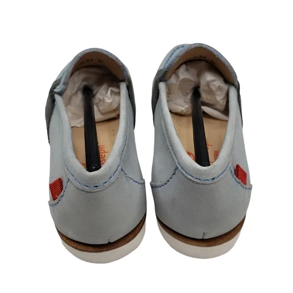Marc Joseph | NIB Dumbo Light Grey Nobuck Classic Preppy Leather Loafers Boy 11