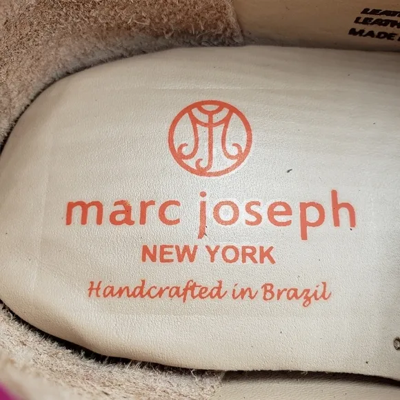 Marc Joseph | NIB Dumbo Pink Nobuck Classic Preppy Leather Loafers Girl's 3