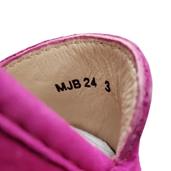 Marc Joseph | NIB Dumbo Pink Nobuck Classic Preppy Leather Loafers Girl's 3