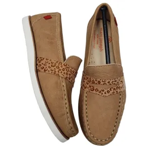Marc Joseph | NIB Dumbo Porcelain Nobuck Classic Preppy Leather Loafers Girl's 1