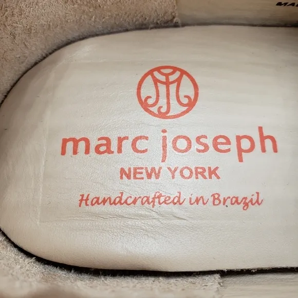 Marc Joseph | NIB Dumbo Porcelain Nobuck Classic Preppy Leather Loafers Girl's 5
